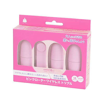 ピンクローターワイヤレス トリプル 商品画像